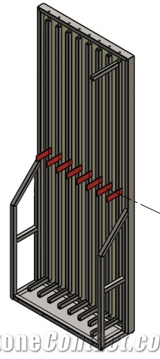 Wooden Flooring Sample Display Stand Racks