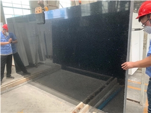 Artificial Dark Emperador Brown Quartz Slabs