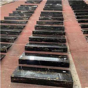 Artificial Portoro Nero Portoro Golden Portoro Quartz, Engineered Stone