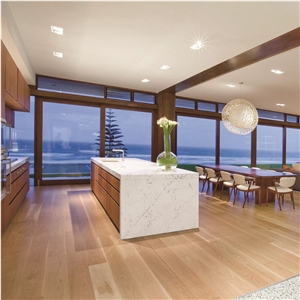Carrara White Marble Engineered Stone Slabs & Tiles