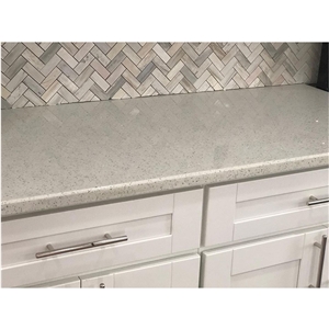 Crystal Artificial Quartz Stone Tile Slabs