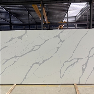 Factory Price Artificial Stone Calacatta Quartz Slabs