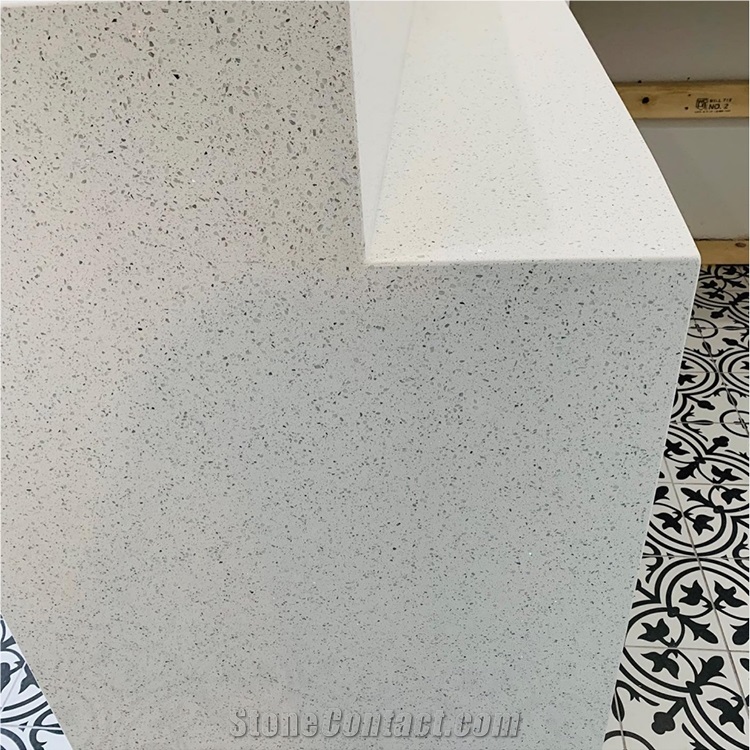 Platinum White Artificial Stone Quartz Slabs