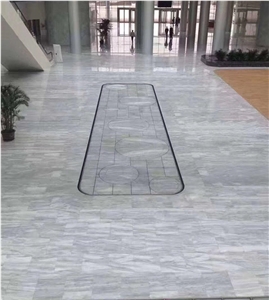 Athens Silk Cloudy White Grey Natural Marble Slabs