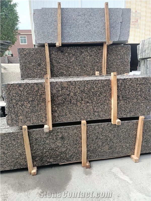 Baltic Brown Natural Polished Granite Slabs