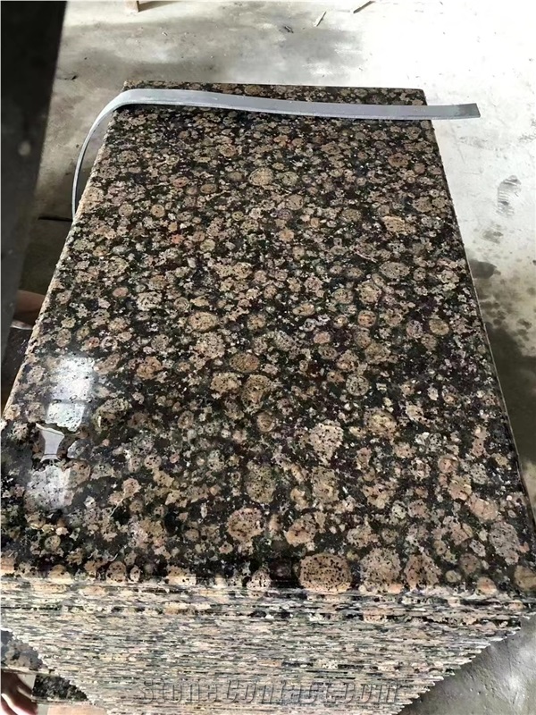 Baltic Brown Natural Polished Granite Slabs