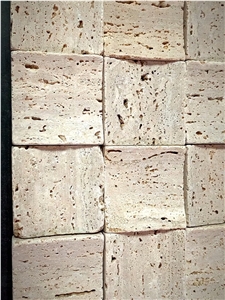 Beige Travertine Natural Mosaic Tiles