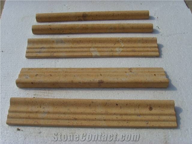 China Beige Natural Limestone Slabs