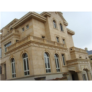 China Beige Natural Limestone Slabs