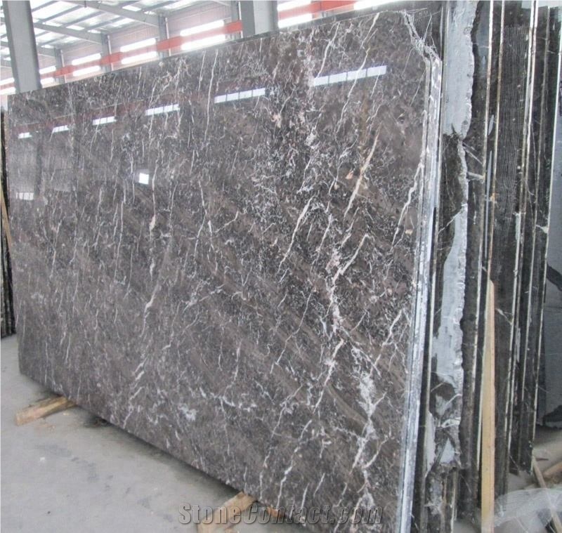 Decorative Imperial Grey Mystique Marble Slabs