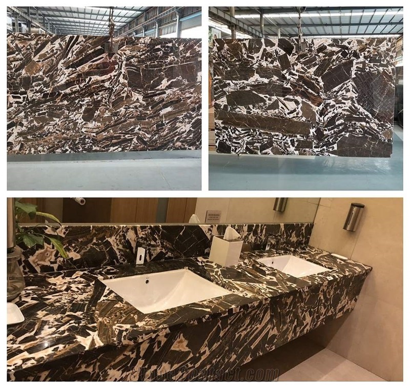 Kylin Marble Slabs China Multicolor Natural Stone