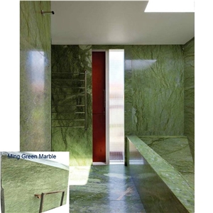 Ming Green Marble Slabs China Natural Green Stone