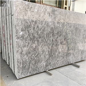 Oscar Beige Flower Marble Slabs For Interiors