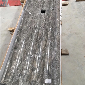 Oscar Beige Flower Marble Slabs For Interiors