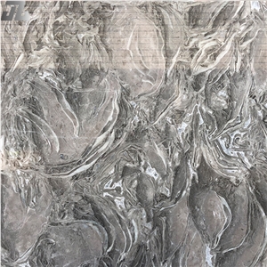 Oscar Beige Flower Marble Slabs For Interiors