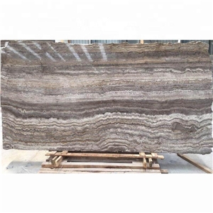 Polished China Natural Grey Marble Slabs