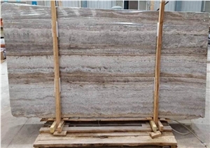 Polished China Natural Grey Marble Slabs