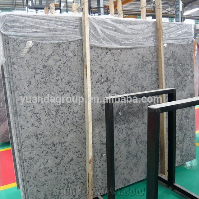 Premium Aquasol Light Silver Grey Granite Slabs