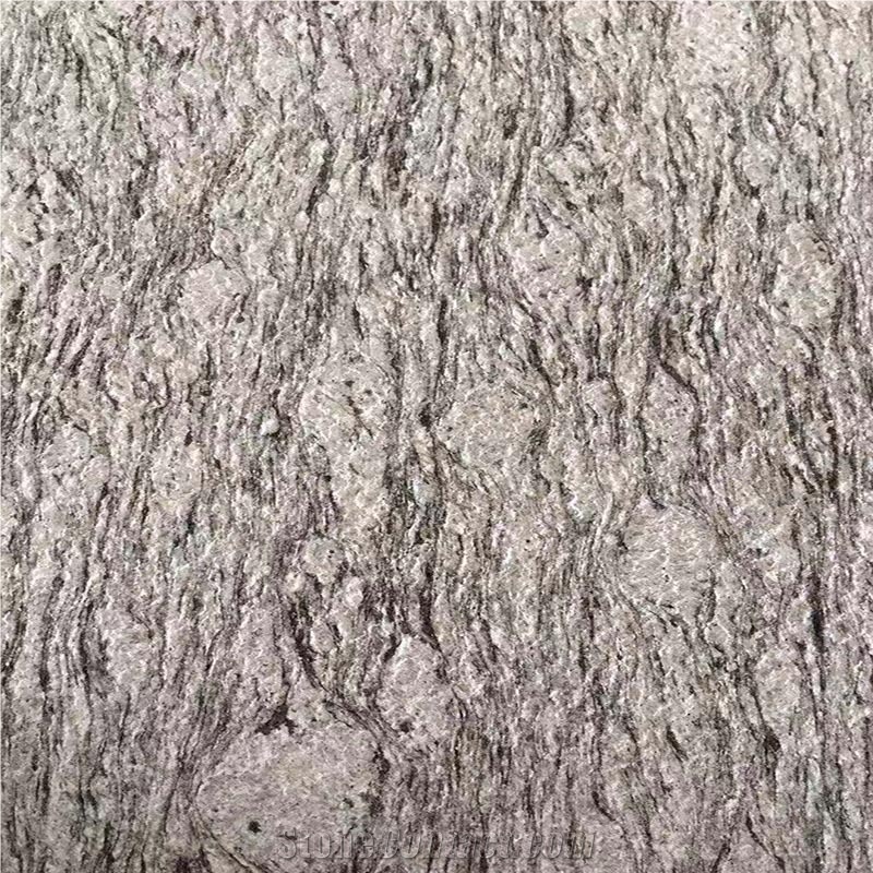Premium White Wave Grey Granite Slabs Cut To Size