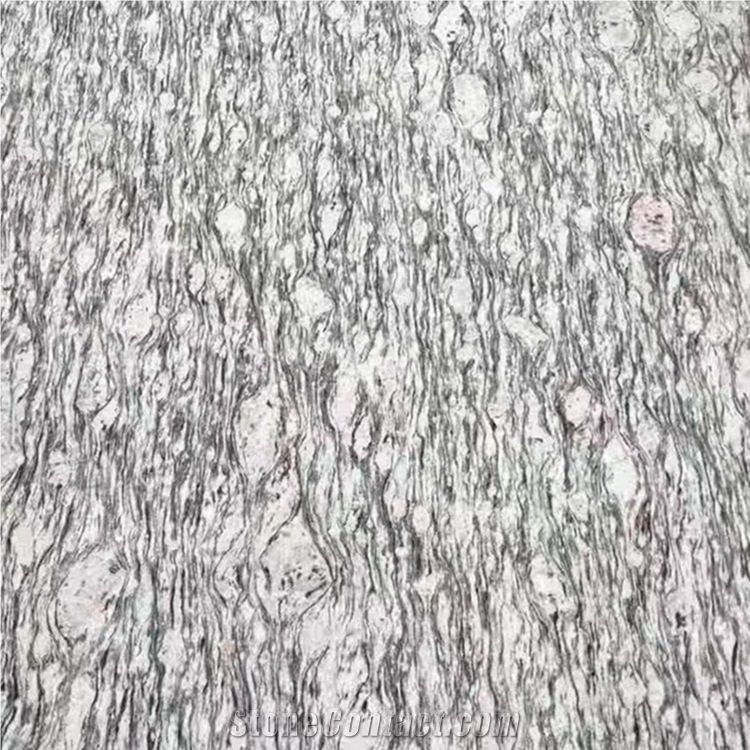 Premium White Wave Grey Granite Slabs Cut To Size