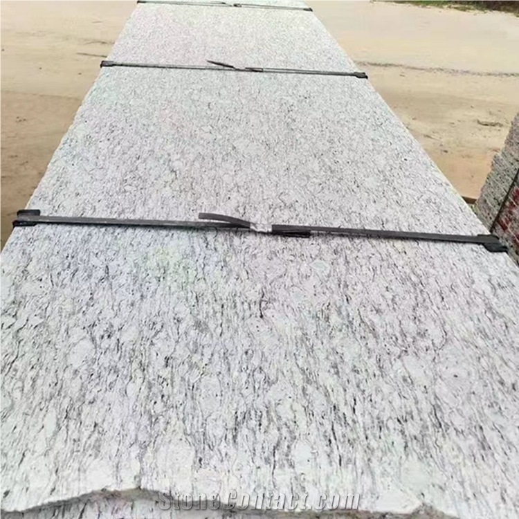 Premium White Wave Grey Granite Slabs Cut To Size