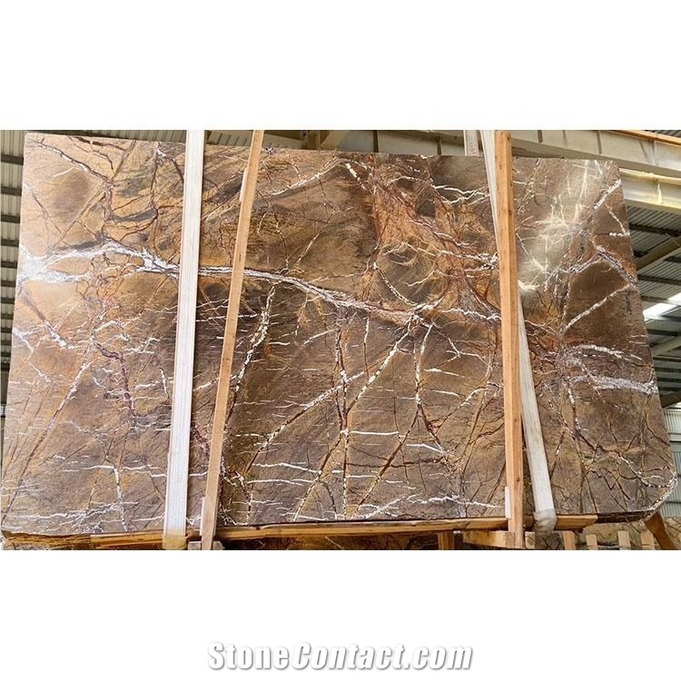 Rainforest Green Elegant Natural Marble Slabs