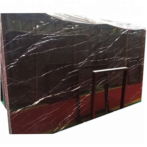 Tunisian Nero Aziza Elegant Black Natural Marble Slabs