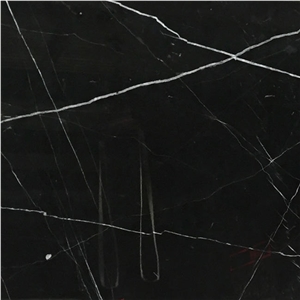 Tunisian Nero Aziza Elegant Black Natural Marble Slabs