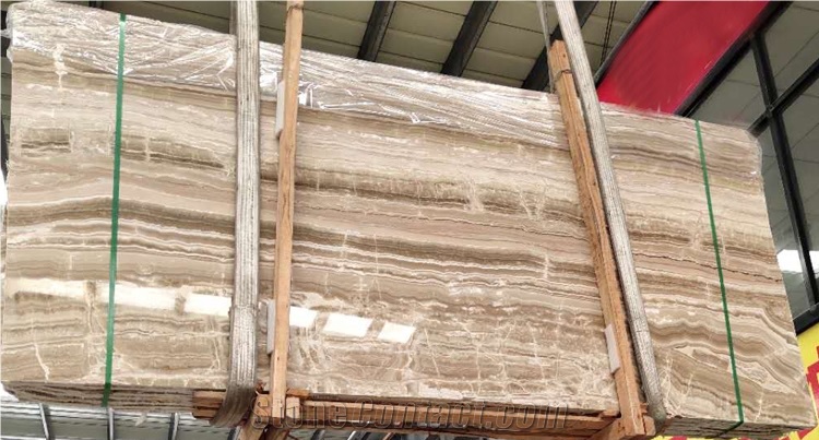 Wood Texture Cheap Price Honey Cappuccino Onyx Slabs