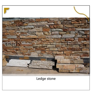 UNION DECO Beige Slate Wall Corner Stone Ledger Stone Panel