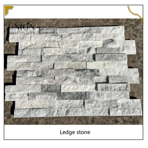 UNION DECO Culture Stone Cloudy Grey Quartz Wall Panel Stone