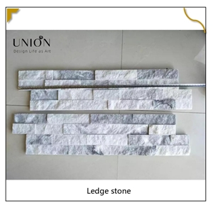 UNION DECO Culture Stone Cloudy Grey Quartz Wall Panel Stone