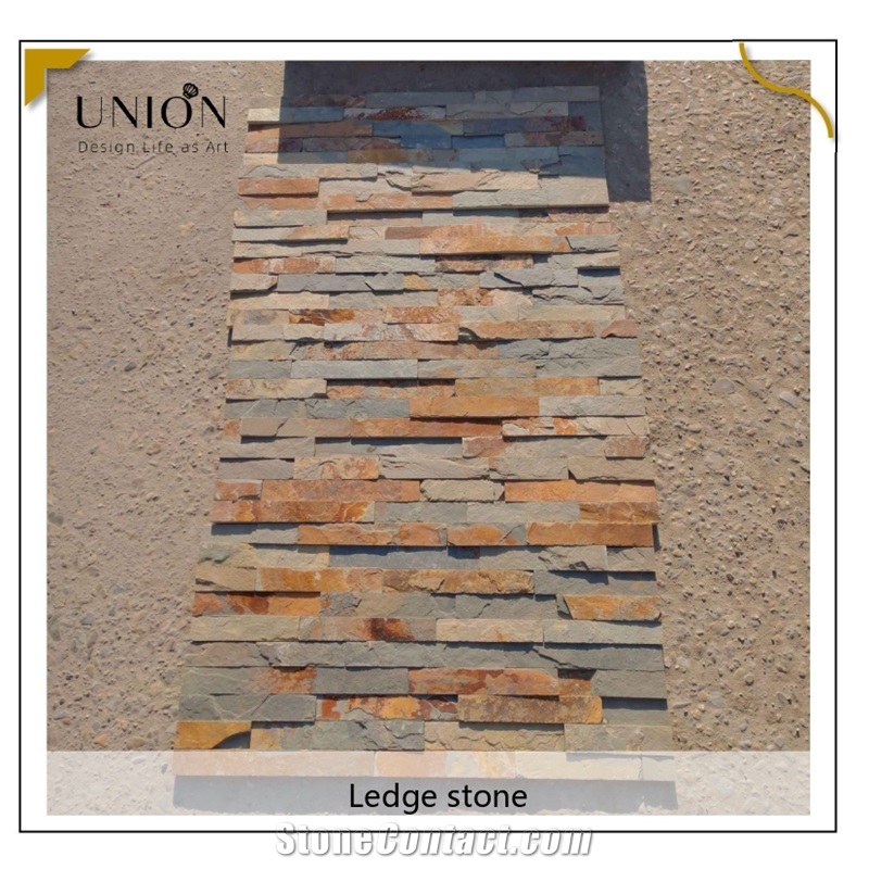 UNION DECO Multicolor Panel Natural Cultured Stone Veneer
