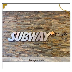 UNION DECO Multicolor Panel Natural Cultured Stone Veneer