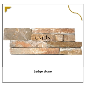 UNION DECO Natural Beige Stone Slate Wall Cladding Panel