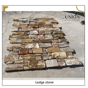 UNION DECO Slate Cladding Stone Panel Wall Stacked Stone
