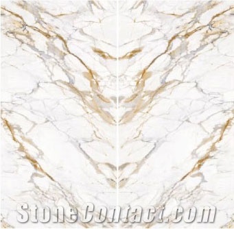 Laurent Gold Black Double Side Slabs Sintered Stone