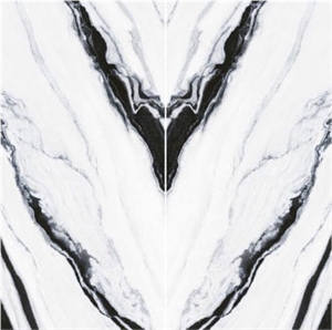 Mountain White Double Side Sintered Stone Wall Panels Slabs