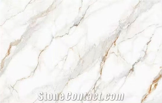 Sand Gold Sintered Stone Triplet Pattern Tiles