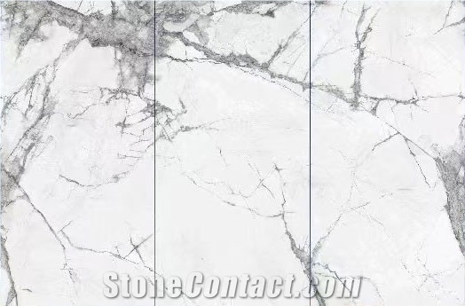 Sand Gold Sintered Stone Triplet Pattern Tiles