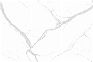Victoria White Triplet Pattern Sintered Stone Panels
