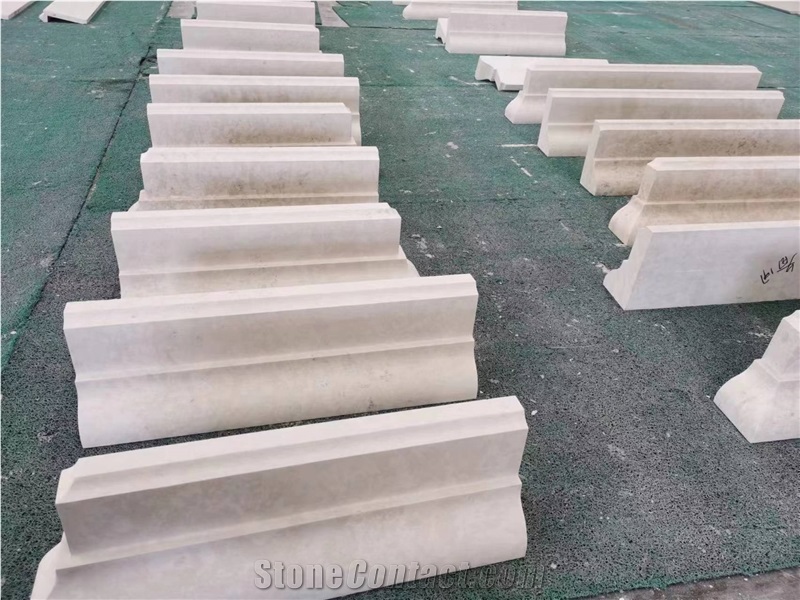 Agarwood Beige Marble Skirting Border Decos Ogee Molding