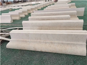 Agarwood Beige Marble Skirting Border Decos Ogee Molding
