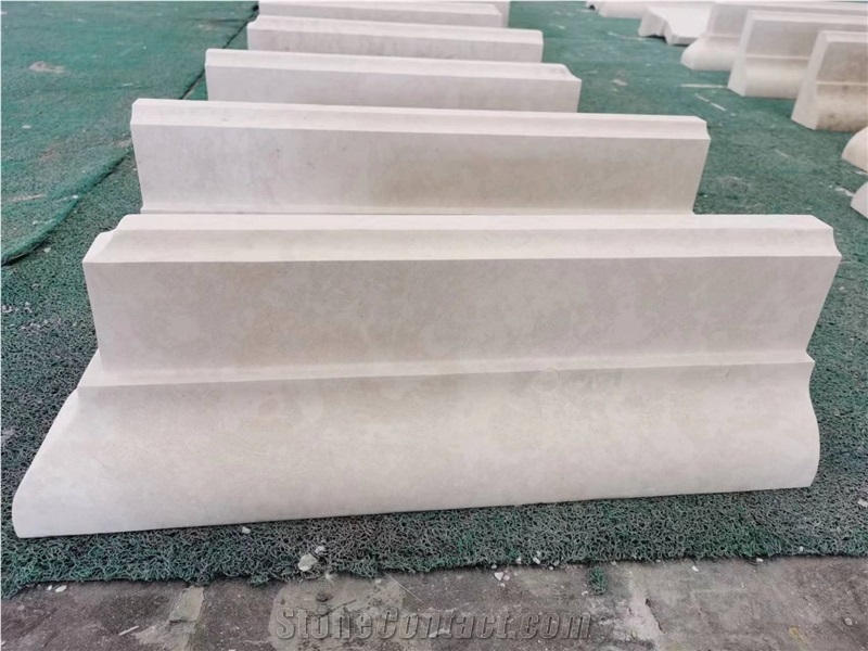 Agarwood Beige Marble Skirting Border Decos Ogee Molding