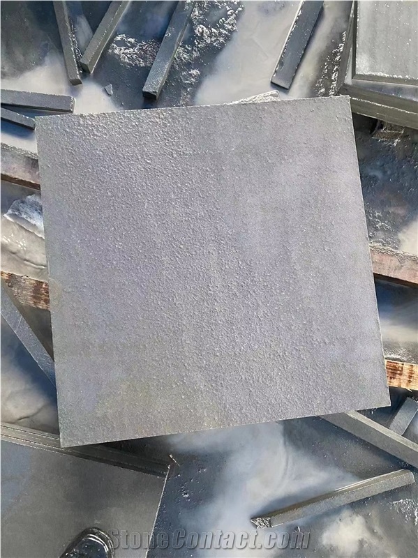 Black Sandstone Wall Caps Natural Edge Wall Coping