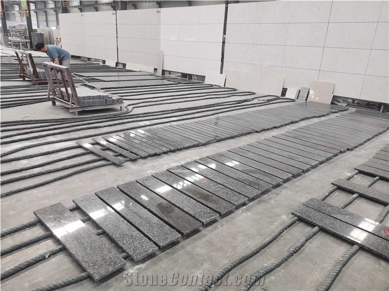 China Royal Brown Granite Stair Threshold