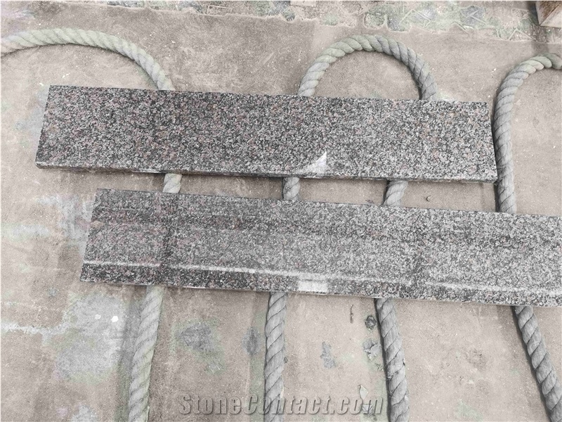 China Royal Brown Granite Stair Threshold