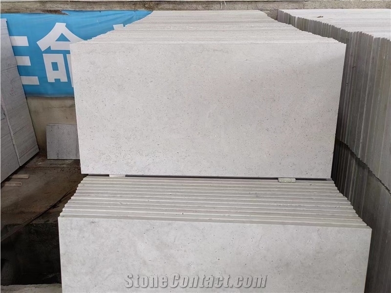 Chinese White Travertine Wall Tiles 18Mm Floor Tiles
