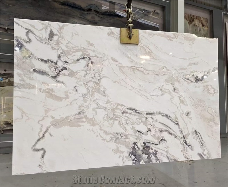 Dover White Marble Fendi White Marble Slabs