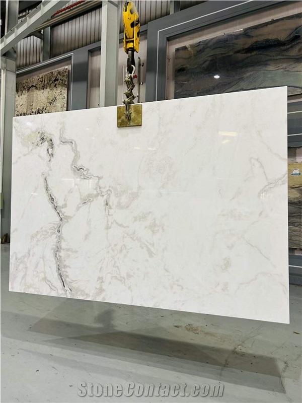 Dover White Marble Fendi White Marble Slabs